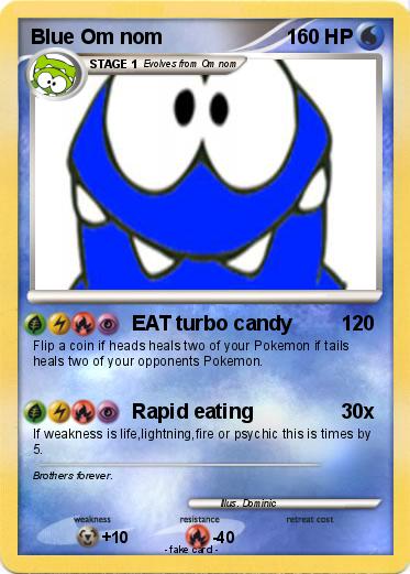 Pokemon Blue Om nom