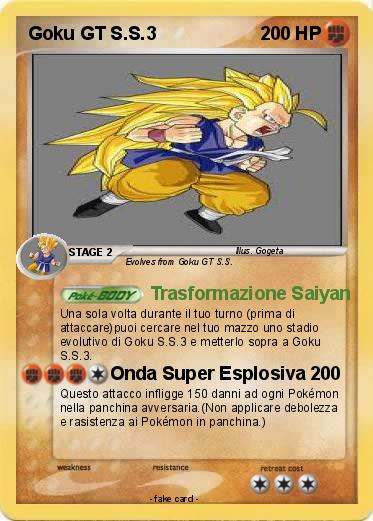 Pokemon Goku GT S.S.3
