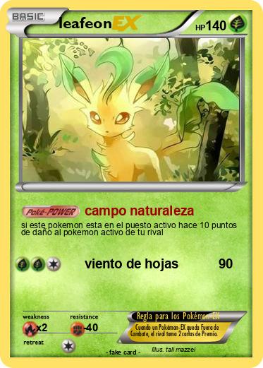 Pokemon leafeon