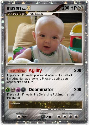 Pokemon mason