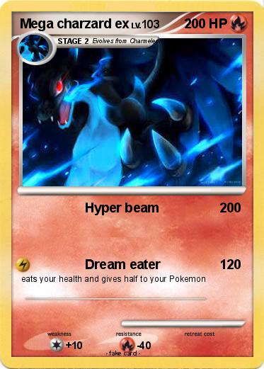 Pokemon Mega charzard ex