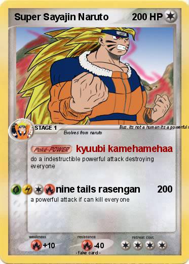 Pokemon Super Sayajin Naruto