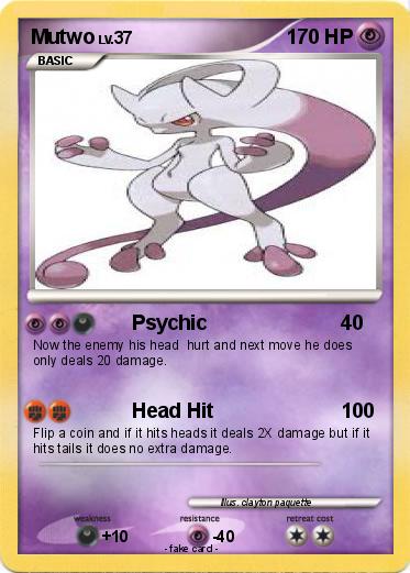 Pokemon Mutwo