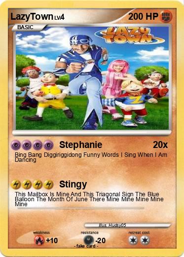 Pokemon LazyTown