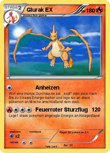 Pokemon Glurak EX