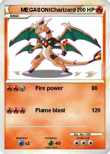 Pokemon MEGASONICharizard
