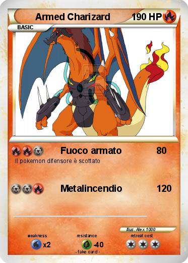 Pokemon Armed Charizard