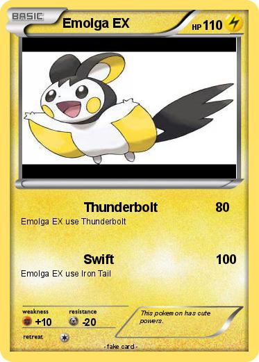 Pokemon Emolga EX