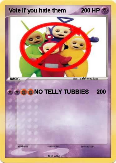 Pokemon Vote if you hate them