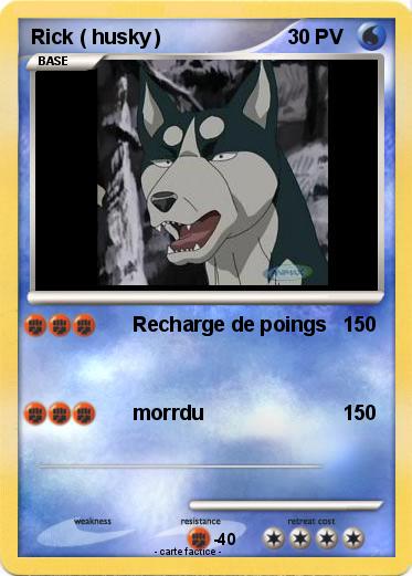 Pokemon Rick ( husky )
