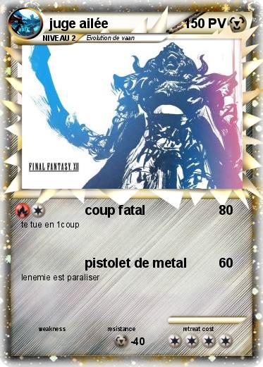 Pokemon juge ailée