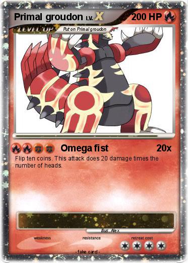 Pokemon Primal groudon