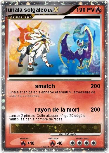 Pokemon lunala solgaleo