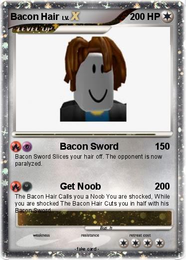 Pokemon Bacon Hair