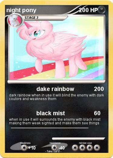 Pokemon night pony