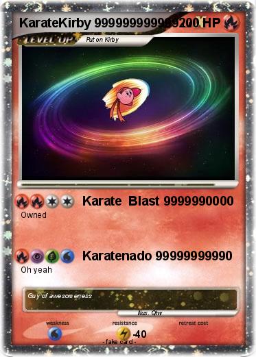 Pokemon KarateKirby 999999999999