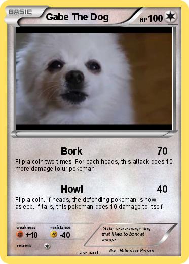 Pokemon Gabe The Dog