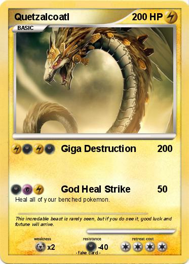 Pokemon Quetzalcoatl