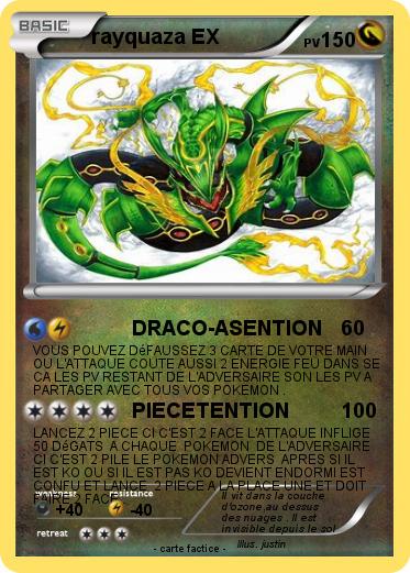 Pokemon rayquaza EX