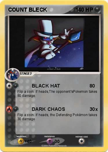 Pokemon COUNT BLECK