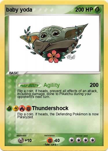Pokemon baby yoda