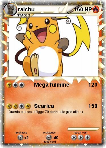 Pokemon raichu