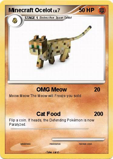 Pokemon Minecraft Ocelot