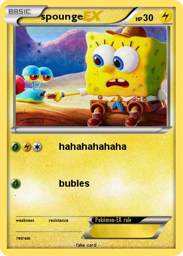 Pokemon spounge