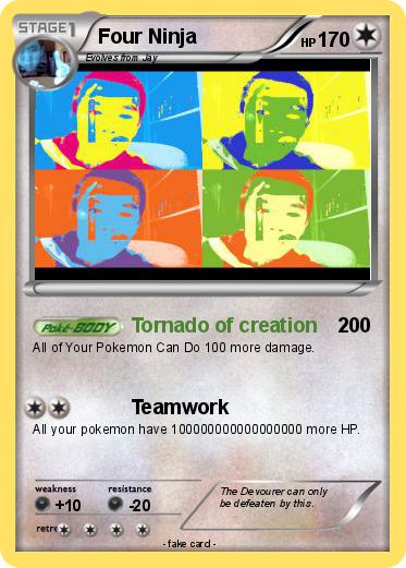 Pokemon Four Ninja