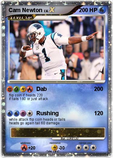 Pokemon Cam Newton