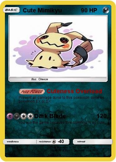 Pokemon Cute Mimikyu