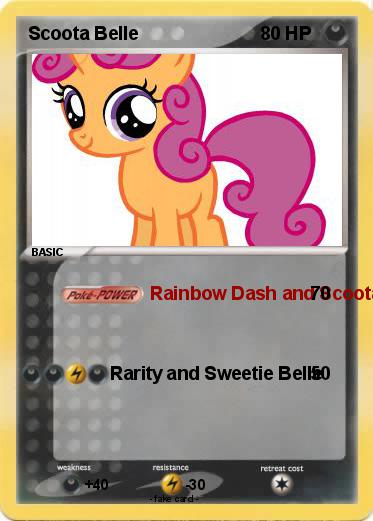 Pokemon Scoota Belle