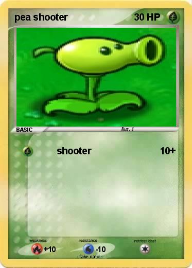 Pokemon pea shooter