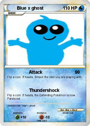 Pokemon Blue x ghost