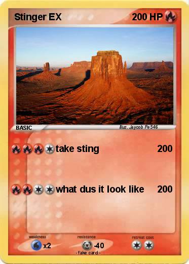 Pokemon Stinger EX