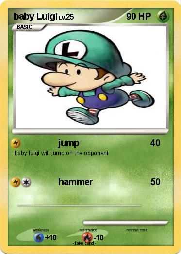 Pokemon baby Luigi