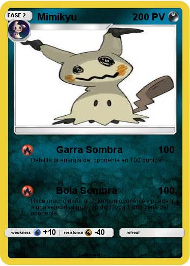 Pokemon Mimikyu