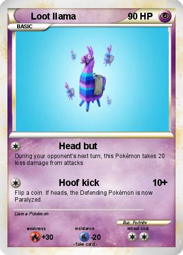 Pokemon Loot llama