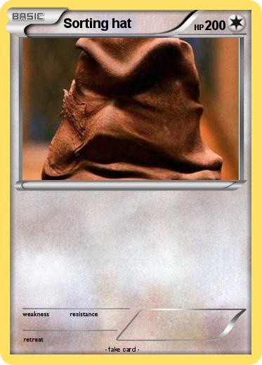 Pokemon Sorting hat