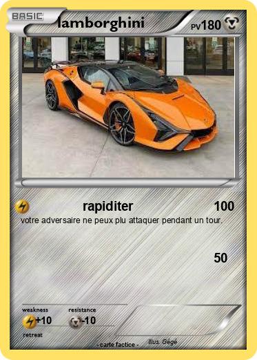 Pokemon lamborghini