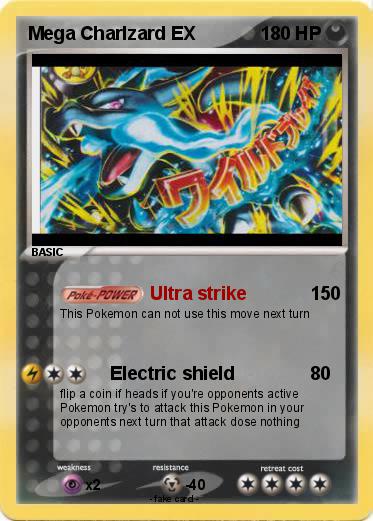 Pokemon Mega Charlzard EX