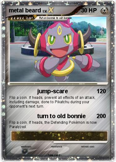 Pokemon metal beard