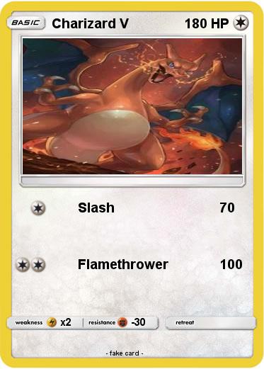 Pokemon Charizard V