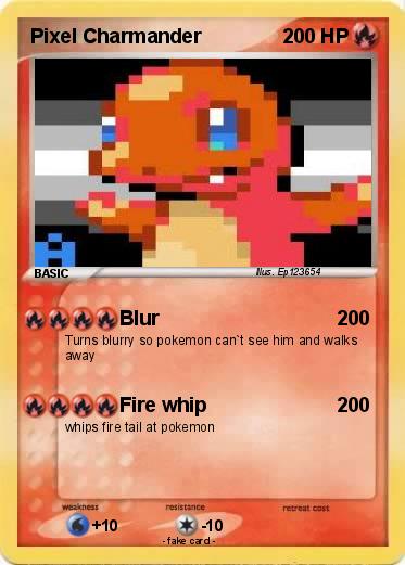 Pokemon Pixel Charmander