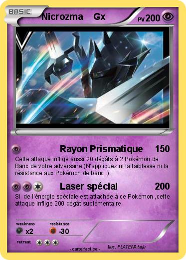Pokemon Nicrozma    Gx