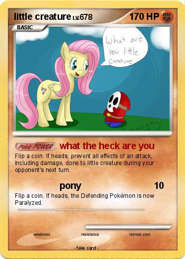 Pokemon little creature