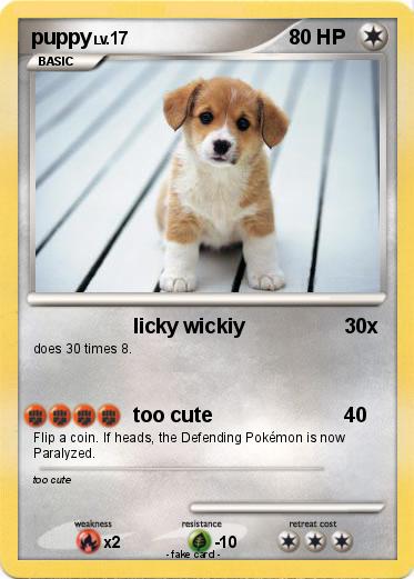 Pokemon puppy