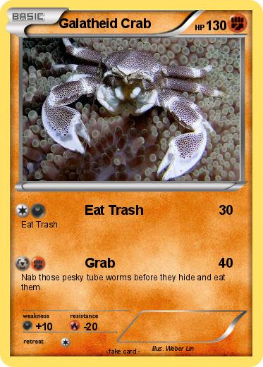 Pokemon Galatheid Crab