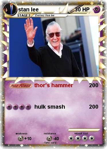 Pokemon stan lee