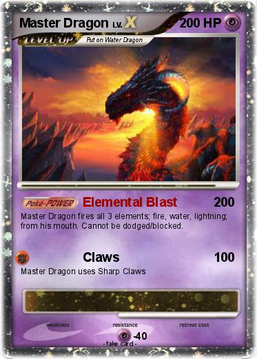 Pokemon Master Dragon